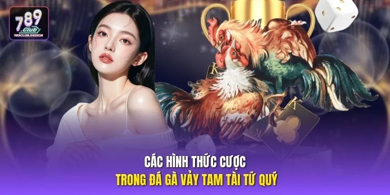 Các hình thức cược trong đá gà vảy Tam Tài Tứ Quý
